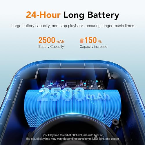 Miniatura 5 de Altavoz Bluetooth portátil resistente al agua regalos de cumpleaños de Navidad, regalos de elefante blanco para adultos, adolescentes, mujeres,