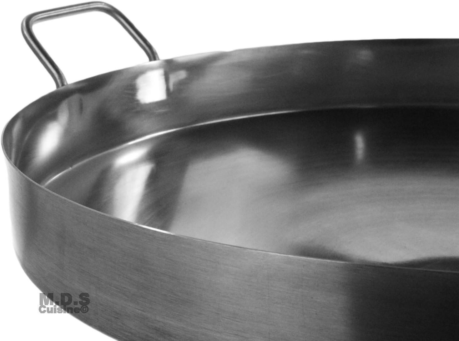 Comal 20" Laguna Stainless Steel Heavy Duty Stir Fry Griddle Concave