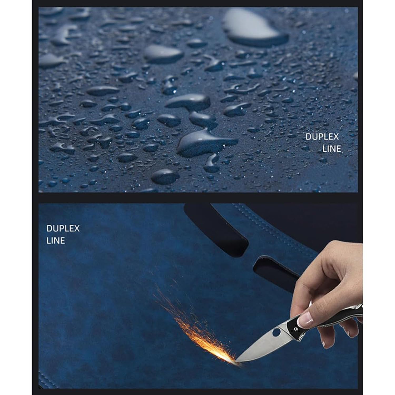 Funda Salpicadero Coche para Ford Ranger,Cubierta del Tablero Almohadilla De Cuero Parasol del Automóvil Protección Interior del Automóvil,A-Black