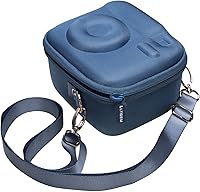 Vista 2 de Funda LTGEM Compatible con Fujifilm Instax Mini 12/11 / 10/9 / 8/7 / 7+ Cámara Instantánea y FUJIFILM Instax Mini Instant Flim con Correa