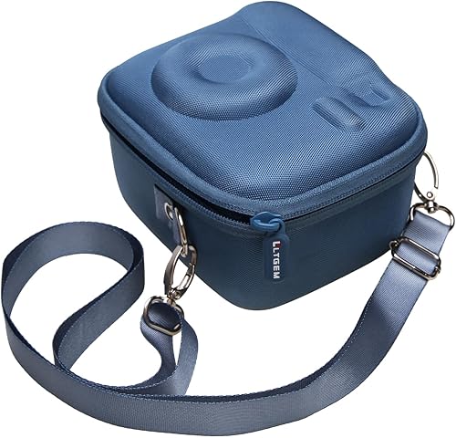 Miniatura 2 de LTGEM Funda rígida compatible con cámara instantánea Fujifilm Instax Mini 12  Mini 11  Mini 10  Mini 9  Mini 8  Mini 7 - Bolsa de transporte