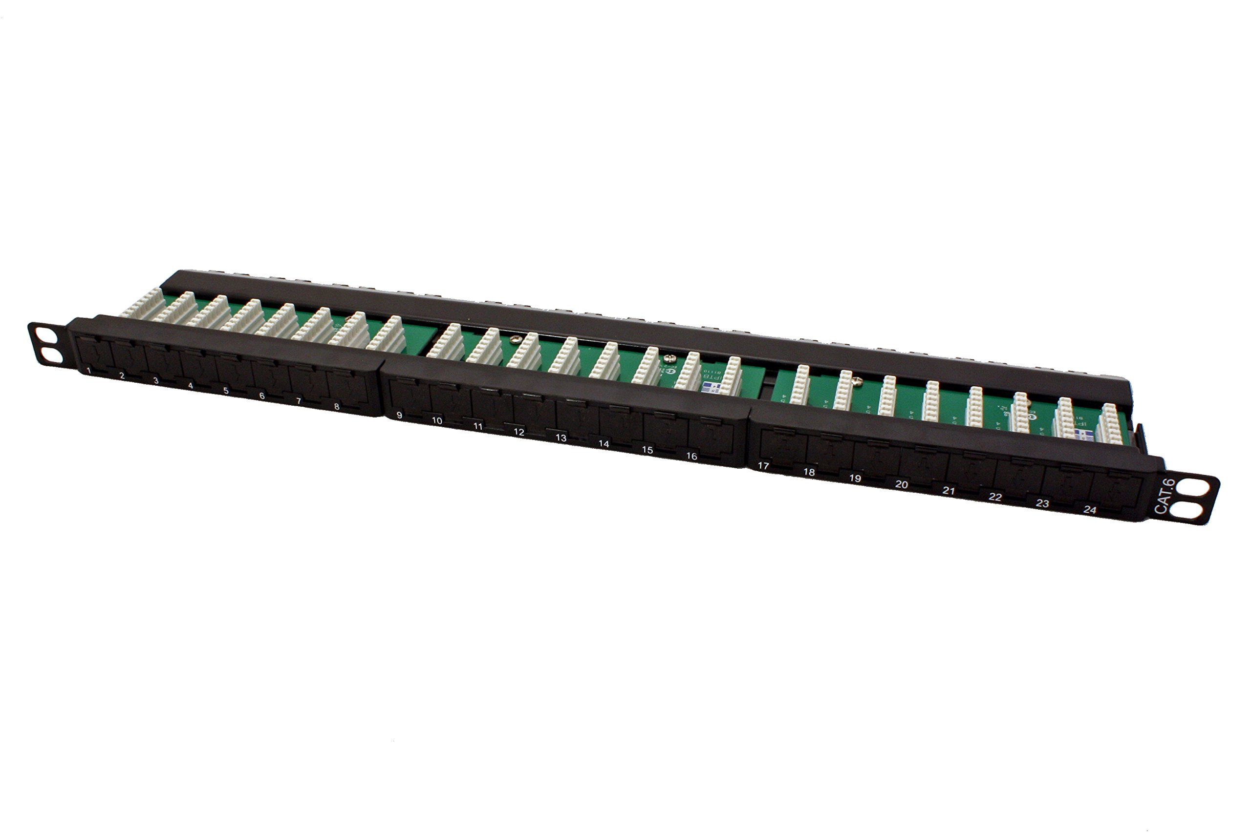 ROLINE 26110372 Kat. 6 48,26 cm (19 Zoll) Patchpanel, geschirmt schwarz