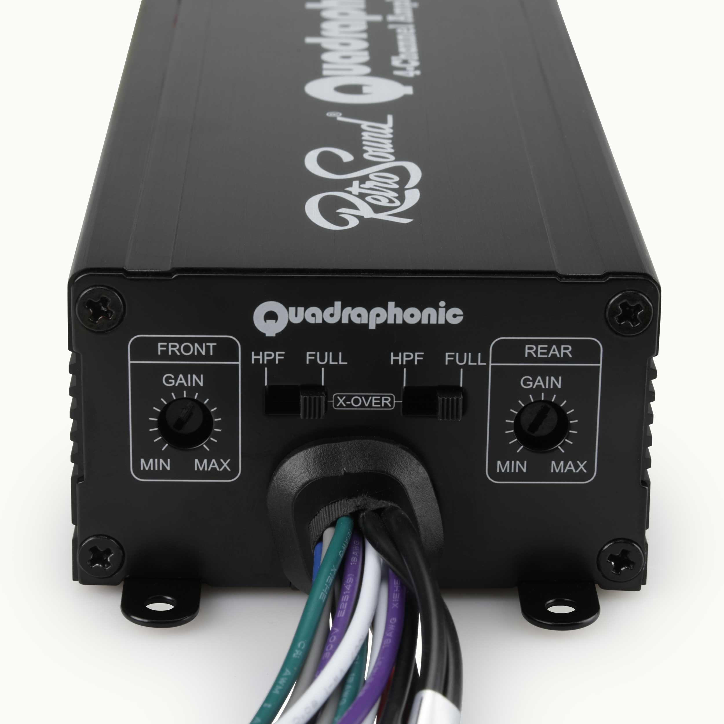 Retro Manufacturing Quadraphonic Direct Connection 4 Channel Power Full Range Amplifer. 45 Watts x 4 Channels