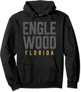 Englewood Florida Souvenir Pullover Hoodie