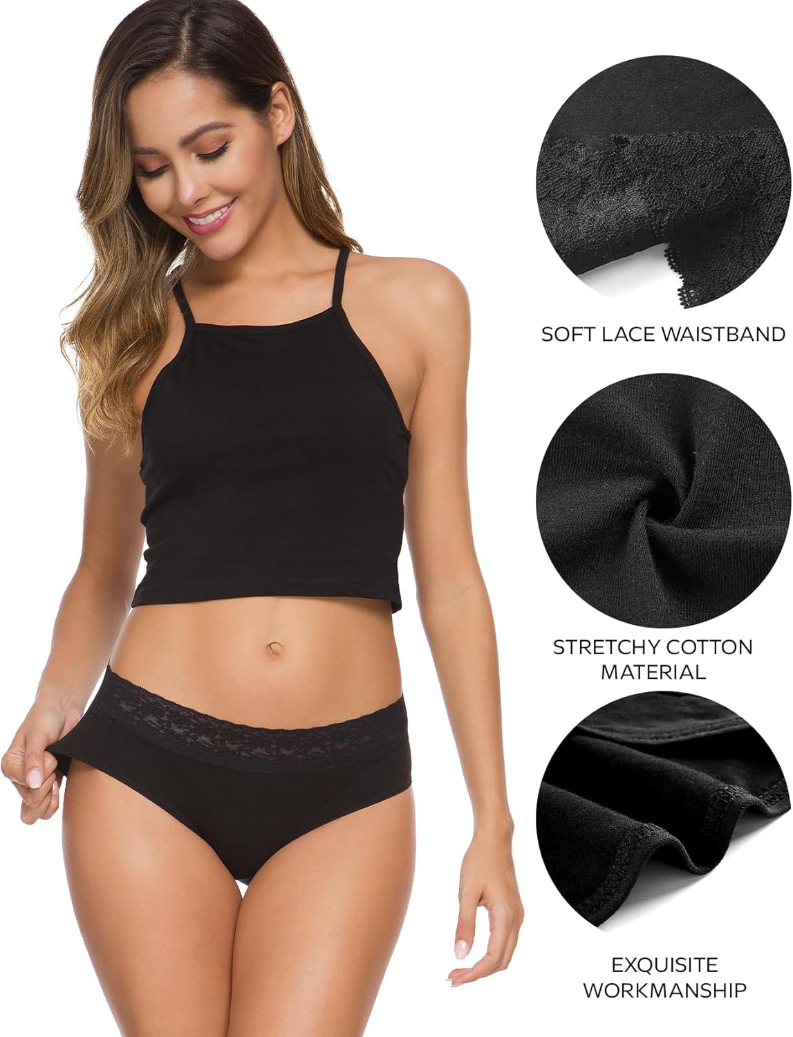 Women's Cotton Bikini Brief Underwear (Available in Plus Size), Multipacks - Image 5