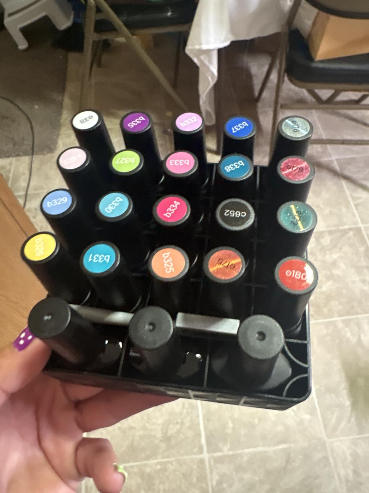 Gelab cosmetics LLC Beetles Cat Eye Gel Nail Polish Set - 20 Colors Glitter Red Green Blue Brown Black Cat Eye Magnetic Base Matte Glossy Top Coat Galaxy Gemlight Soak Off UV Manicure Salon 5ml