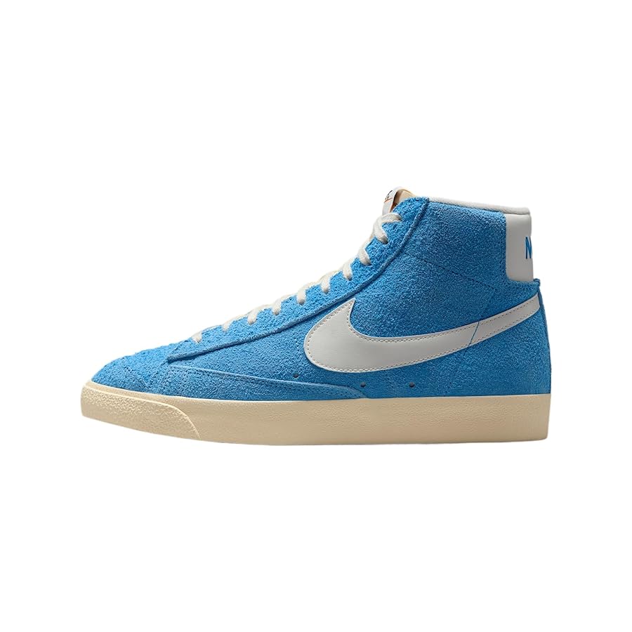 Amazon.com | Nike Blazer Mid '77 Premium Men's Shoes (HF3157-400,  University Blue/Muslin/Black/Sail) Size 6 | Fashion Sneakers