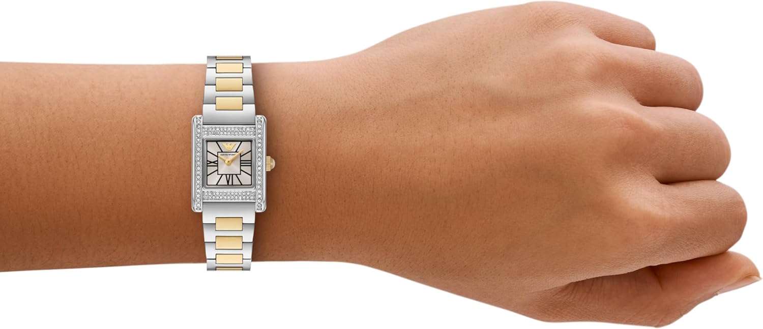 Emporio Armani Women's Two-Hand Gold-Tone Stainless Steel Watch (Model: AR11704) - Image 5