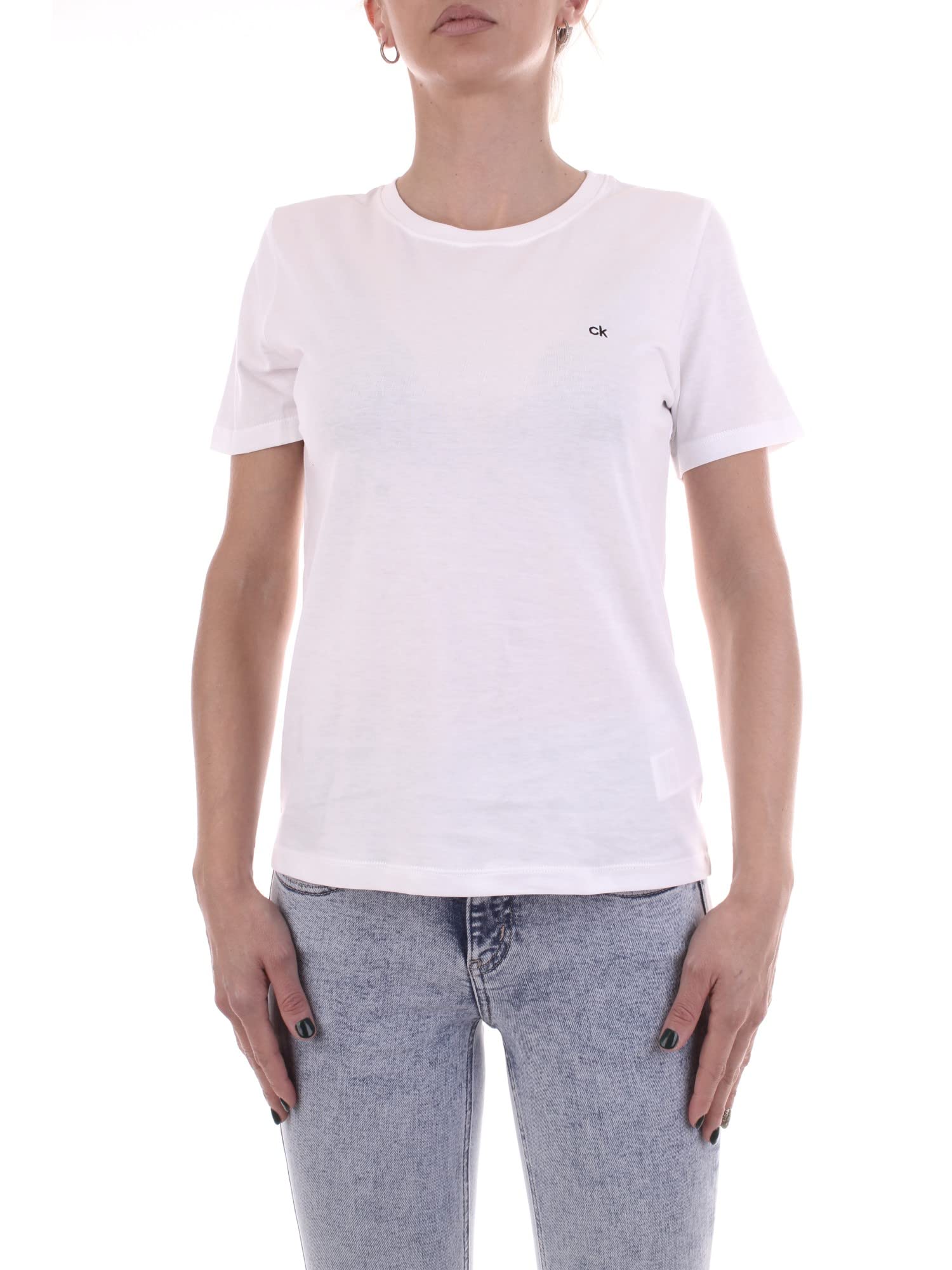 Calvin Klein womens SMALL C-NECK CALVIN KLEIN Women's SMALL C-NECK S/S Knit Tops
