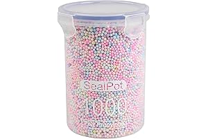 CCINEE Rainbow Foam Beads: A Colorful Explosion for Kids and Crafters