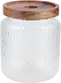 Wielokrotnego użytku słoik do przechowywania, łatwy do czyszczenia praktyczny zestaw szklanych słoików stabilny do przechowywania sproszkowanej mąki kawa, herbata do przekąsek z ziaren kawy(#2)