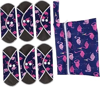 NIYANGLE Light Incontinence Pads 3 Sets Repeatable Pad reusable cloth incontinence pad Cloth Mama Pads