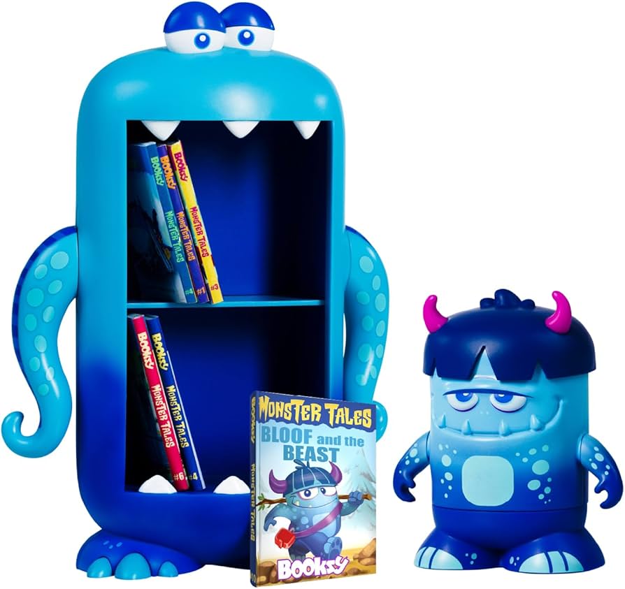 Amazon.com: BOOKSY - Monster Tales Collector Display Set - 1 Mini