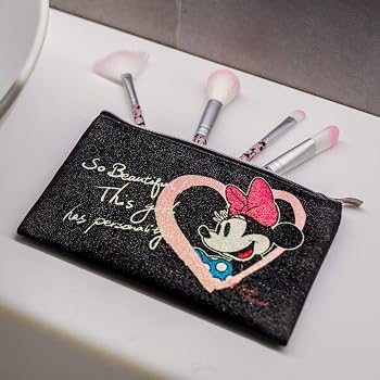 CERDÁ Minnie Mouse Haarbürste – Entwirrbürste Mit Disney Design – Original Produkt, Schwarz