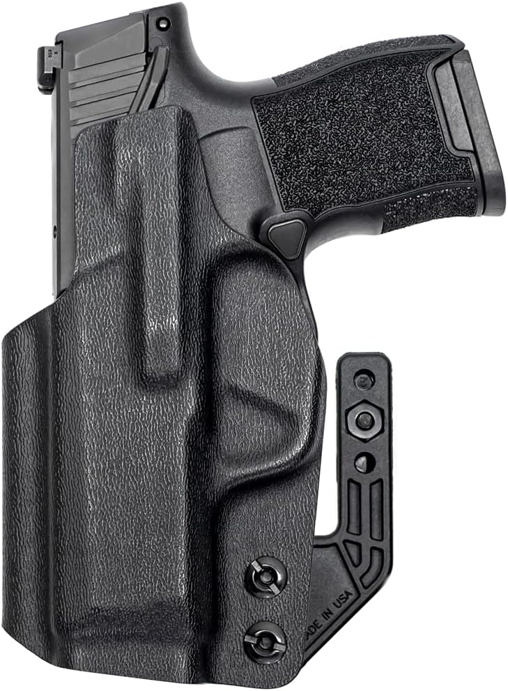 Tulster Oath IWB Kydex Holster fits: Sig P365 / P365X / SAS | Optic Compatible Inside The Waistband Appendix Concealed Carry