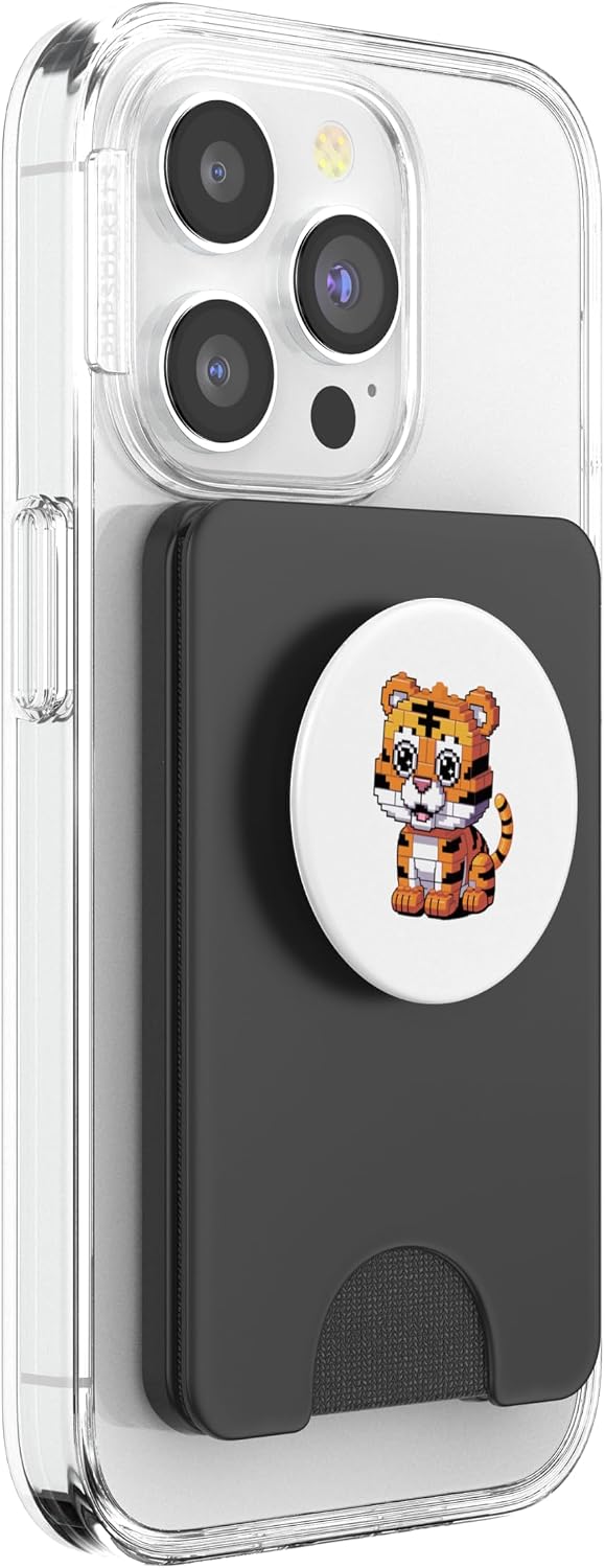 Toy Bricks Tiger Tigers PopSockets PopWallet for MagSafe image 4