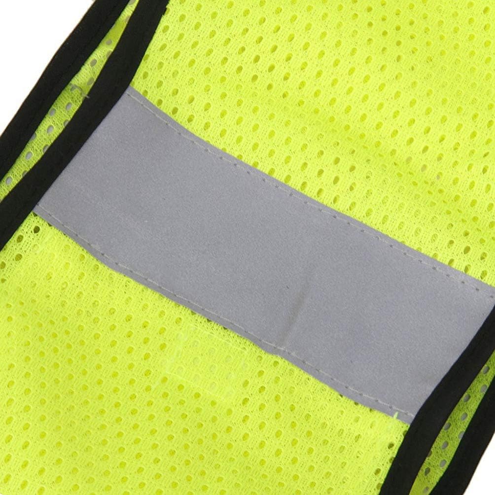 SUPVOX Reflective Vest Running Gear Night Runner Safety Vest for Women Men (Luciffer Yellow