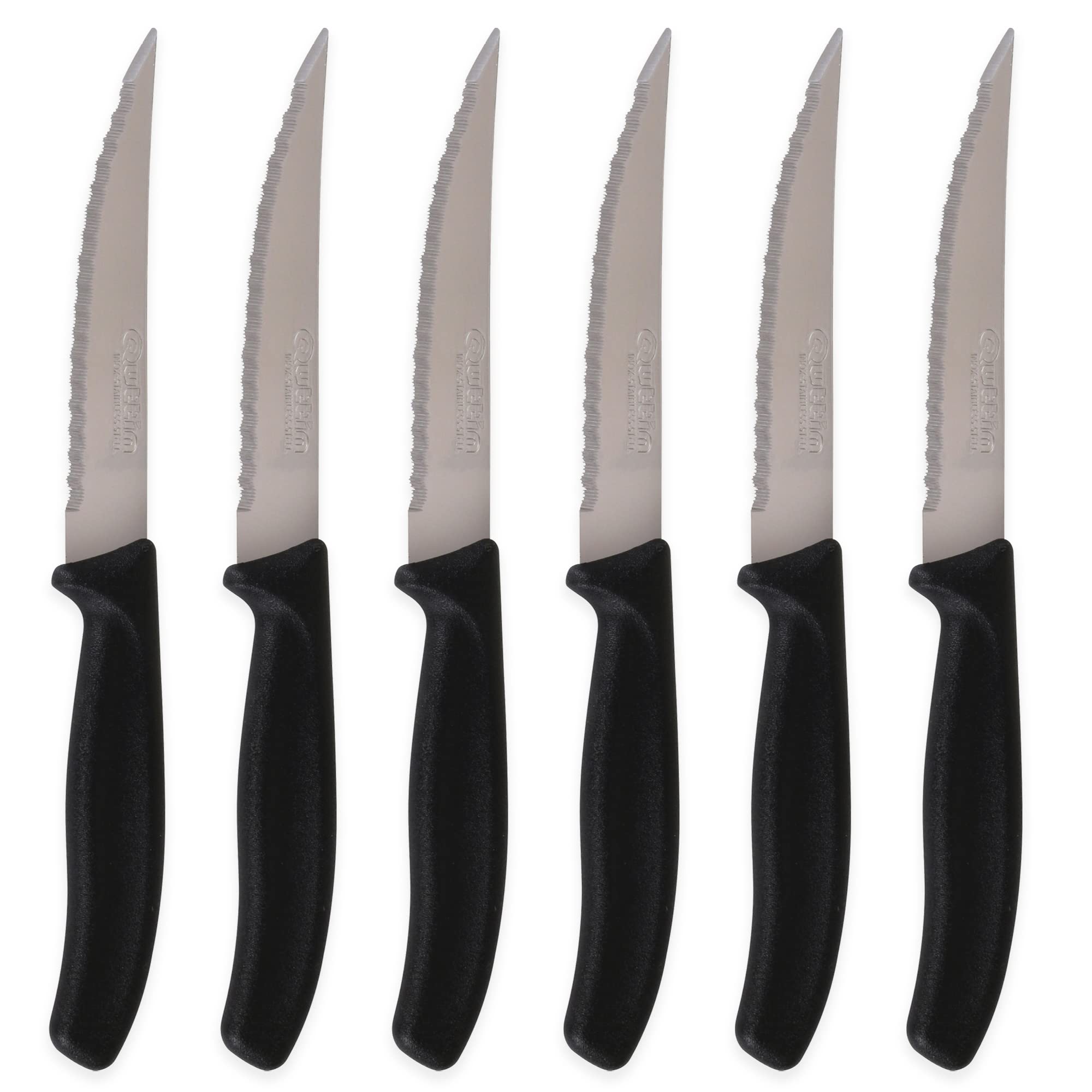 Quttin Set 6Pzs Cuchillos Bistec Sierra 11Cm Basic