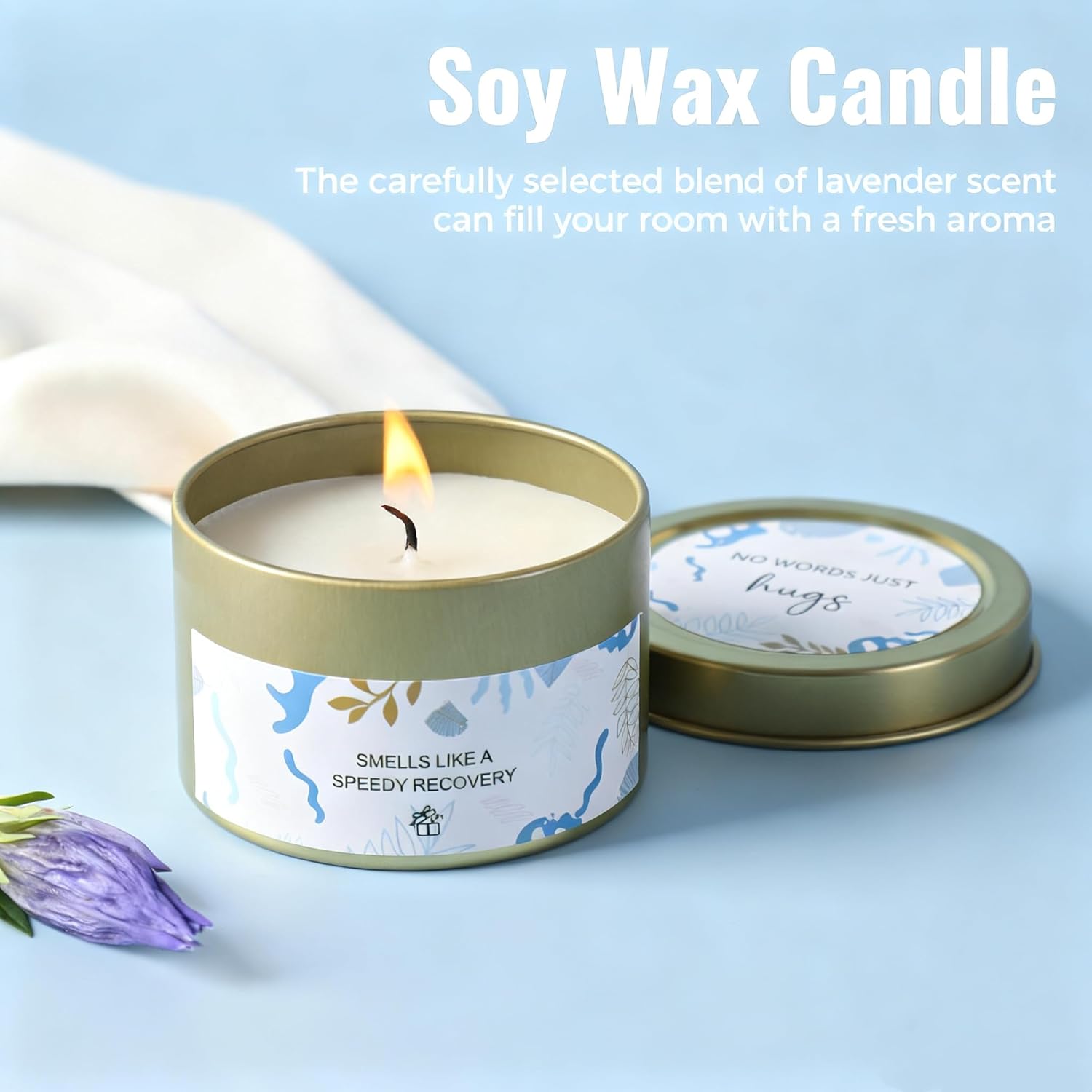 Get Well Gifts for Women Cancer Care Package Gift Baskets after Surgery Recovery Get Well Soon Gifts Box for Women Self Care Gifts Thinking of You Feel Better Set for Sick Friends Wellness Comfort Box - Image 5