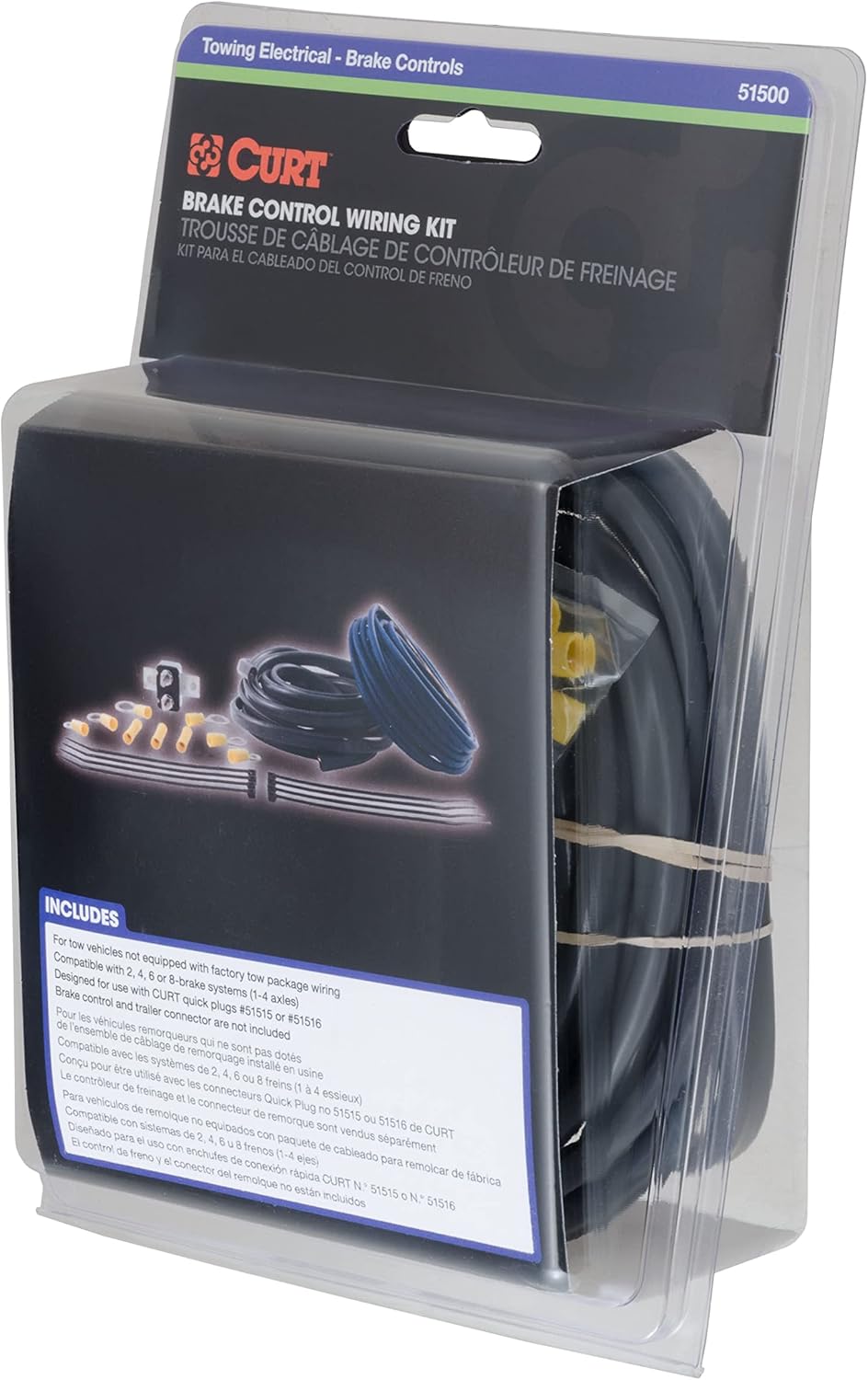 Curt Manufacturing 51500 Brake Control Wiring Kit