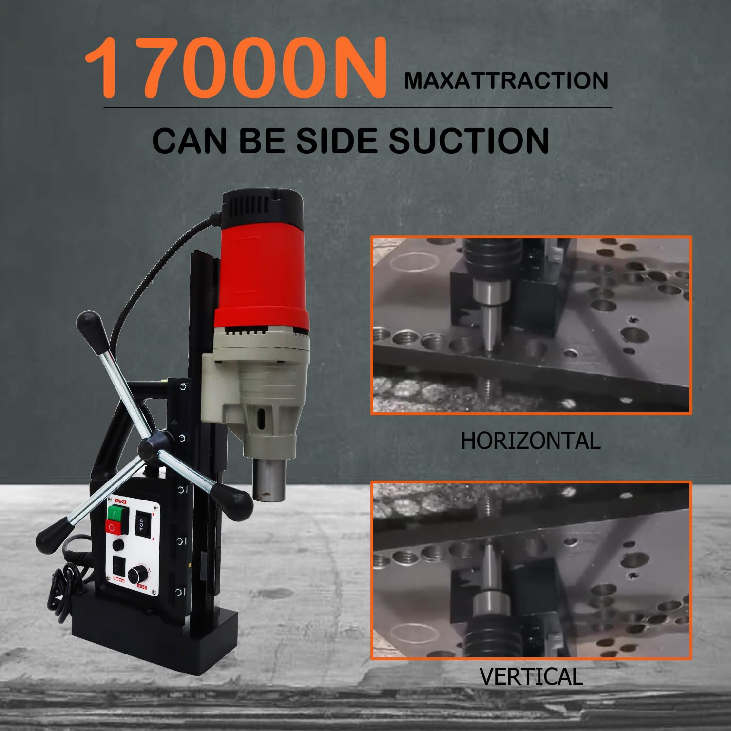 HayWHNKN Portable Magnetic Drill 1.97