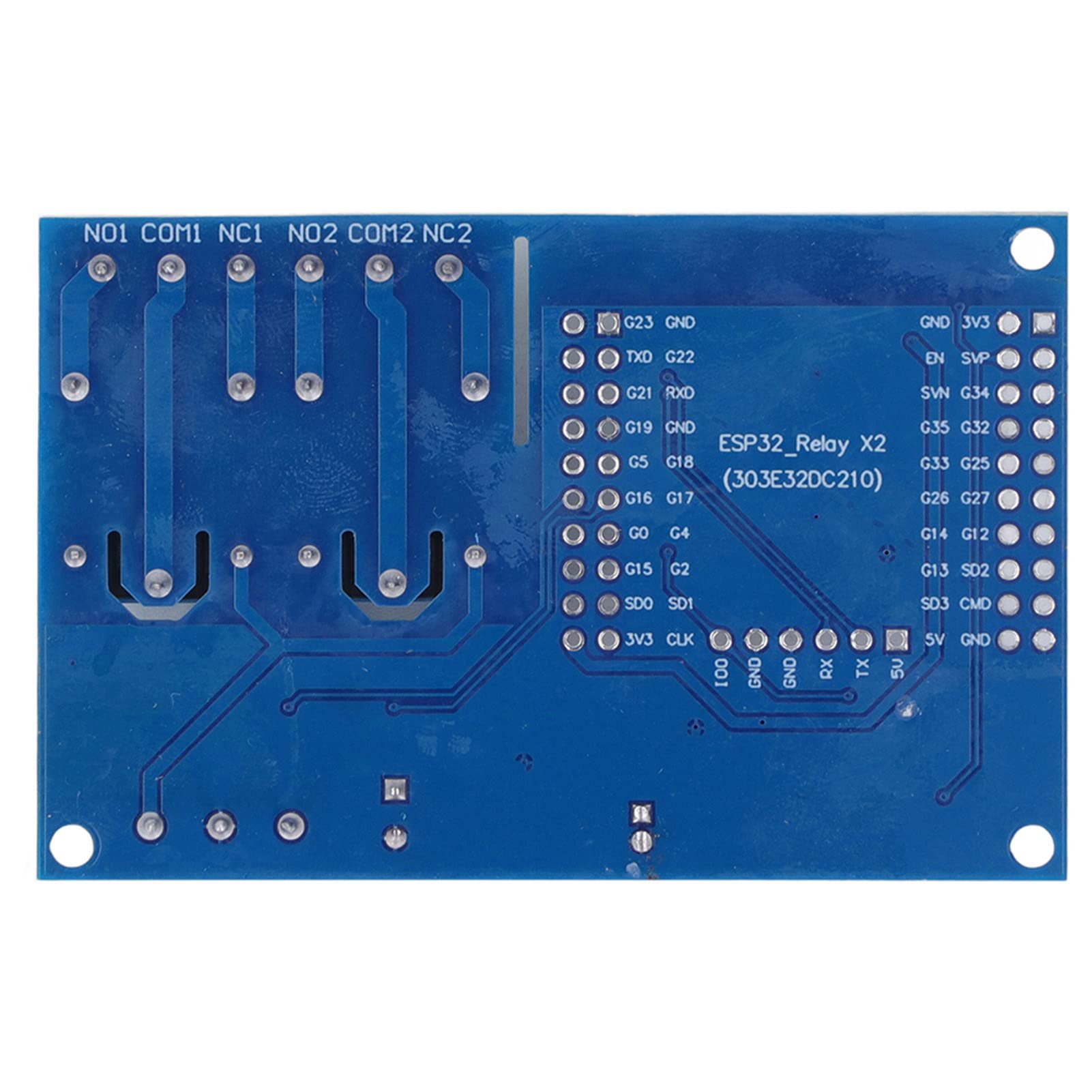2-kanaals 5V Relaismodule Met 4MB Flash – Programmeerbaar En Geschikt Voor Smart Home En Onderwijs