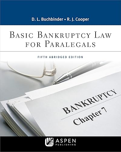 Basic Bankruptcy Law for Paralegals: Abridged (Aspen Paralegal Series)