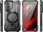 SUPCASE pour Samsung Galaxy S26 Case avec Kickstand (Licorne de la Grip), [Fireless Charging Compatible] [Protection militaire-Grade] Housse de téléphone magnétique lourde pour S26 6.3 (Noir)