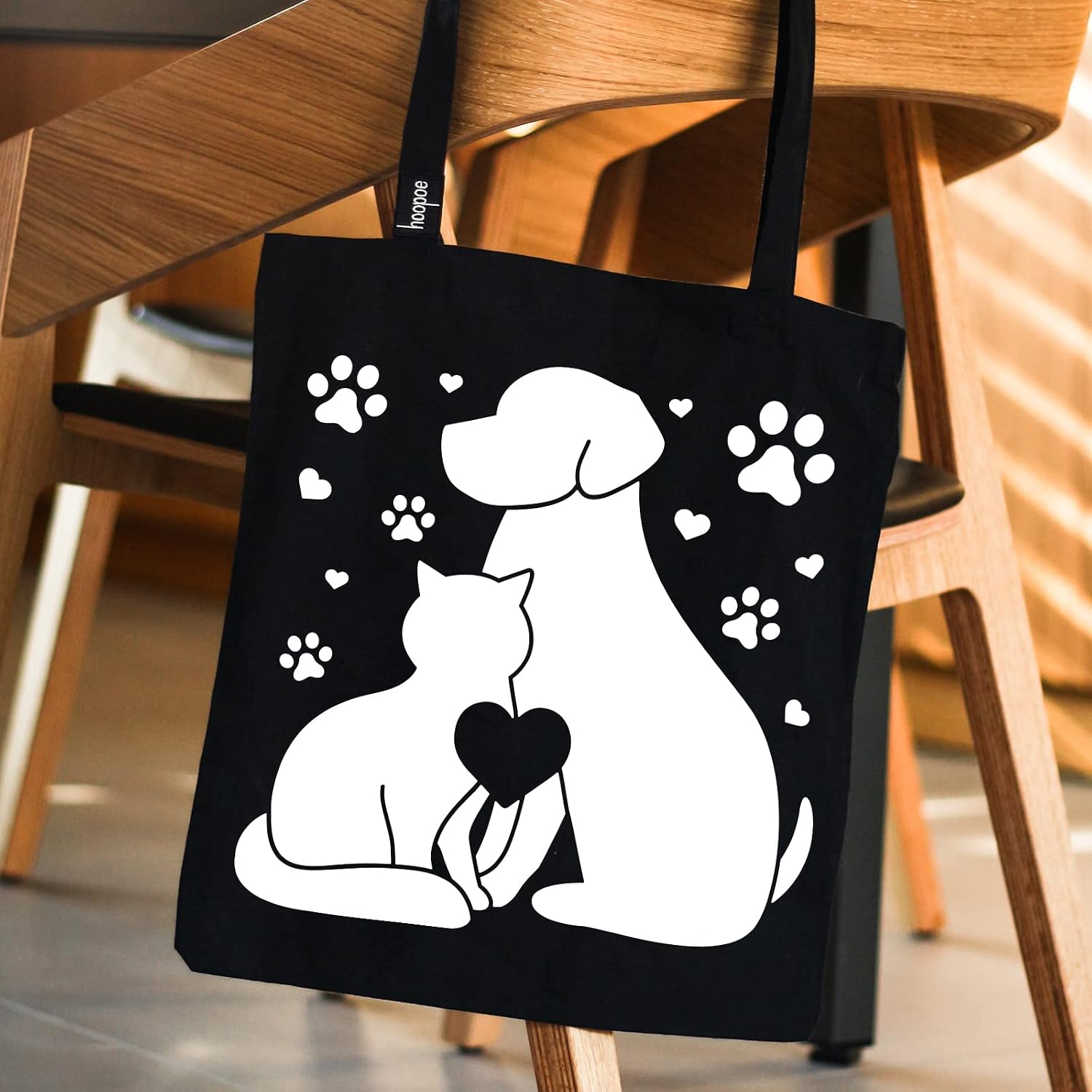 BENECREAT 12x12inch Cat Dog Painting Stencils, Pet Theme Plastic Decoration Template for DIY, Engraving, Scrapbooking image 5
