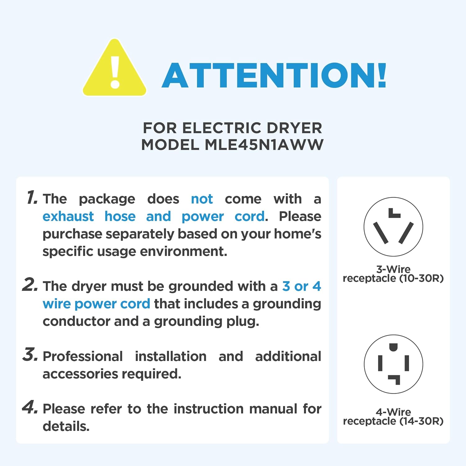 Midea MLE45N1AWW Front Load Electric Dryer Matching, with Stainless Steel Sensor Dry, Wrinkle Care, Touch Control, 10 Total Cycles, 8.0 Cu.ft, White Midea MLE45N1AWW Front Load Electric Dryer Matching, with Stainless Steel Sensor Dry, Wrinkle Care, Touch Control, 10 Total Cycles, 8.0 Cu.ft, White