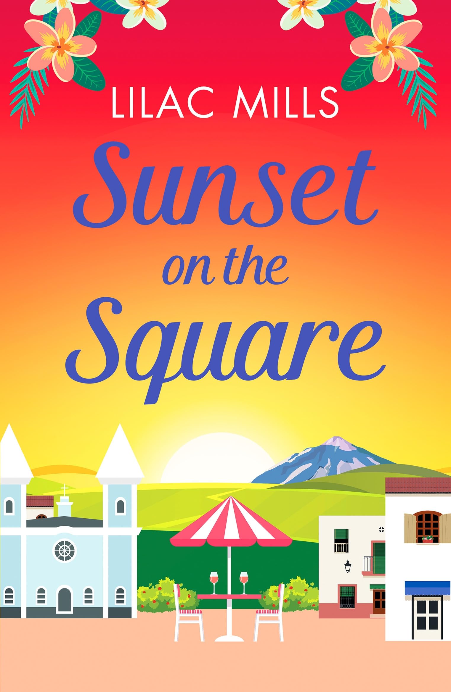 Sunset on the Square By Lilac Mills