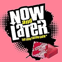 Vista 7 de Now & Later - Caramelos masticables mixtos de frutas variadas, tarro de 38 onzas