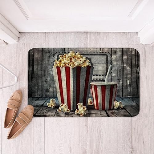 Miniatura 12 de Alfombra de baño con música de piano, notas musicales, para niños, niñas, niños, adolescentes, retro, graffiti, gris, dorado, lanudo y absorbente,