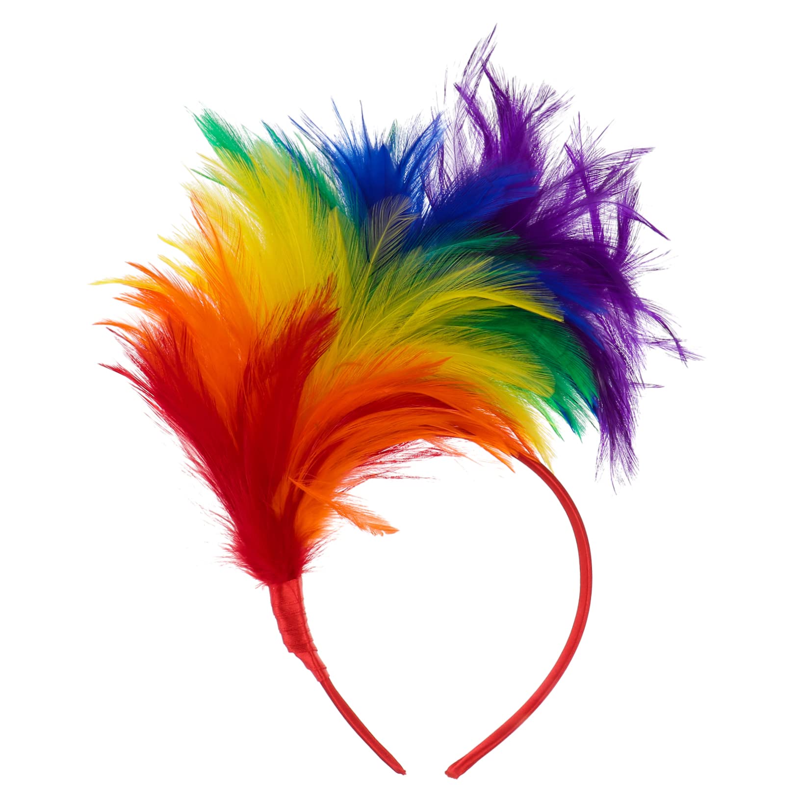 Fascinator Headband Donna in Piuma, Headpiece per Matrimonio | One Size Fits, Facile da Indossare e Leggero, Non Facile da Scivolare, Oktoberfest Decor
