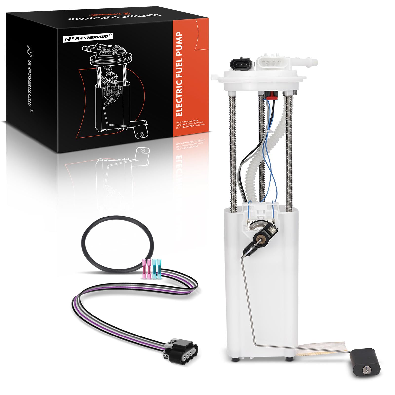 A-Premium Electric Fuel Pump Module Assembly with Pressure Sensor Compatible with Chevrolet & GMC C1500/C2500/K1500/K2500 Suburban, 1998 1999, 5.7L 7.4L