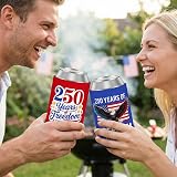 KISSBELLY 4th of July 250th Anniversary Can – Designed for standard drink cans