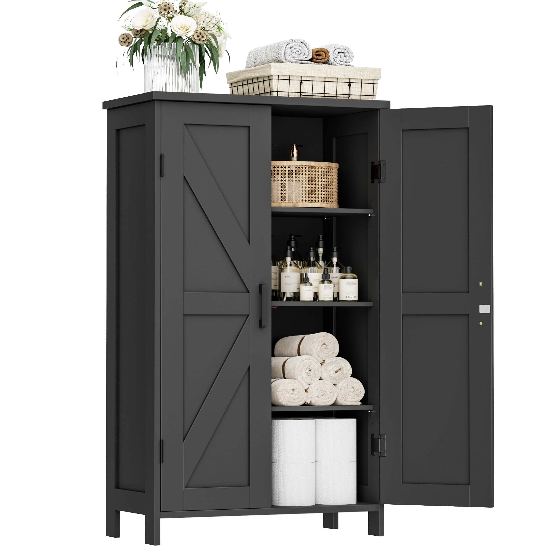 Farmhouse Bathroom Cabinet
