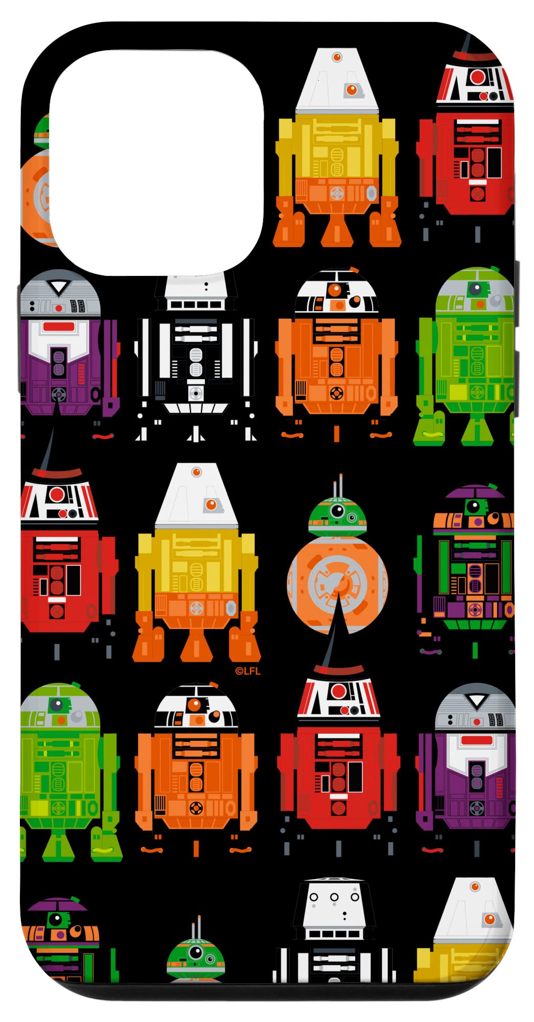 Coque iPhone 12 mini Star Wars Droids le cadeau Halloween idéal - 4