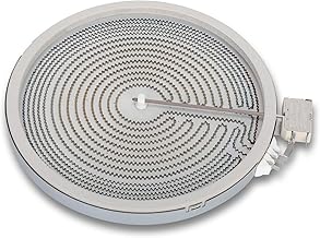 W10189281 12-Inch Dual Radiant Surface Element Replacement for Whirlpool, Maytag, Samsung Stoves - 1900W (9") / 3000W (12") Burner Replaces DG47-00056A, DG47-00064A, MEE64286401, W10823727