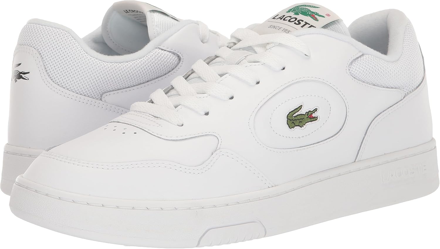 Lacoste Men's LINESET Sneaker, BLK/BLK, 9 - Image 7