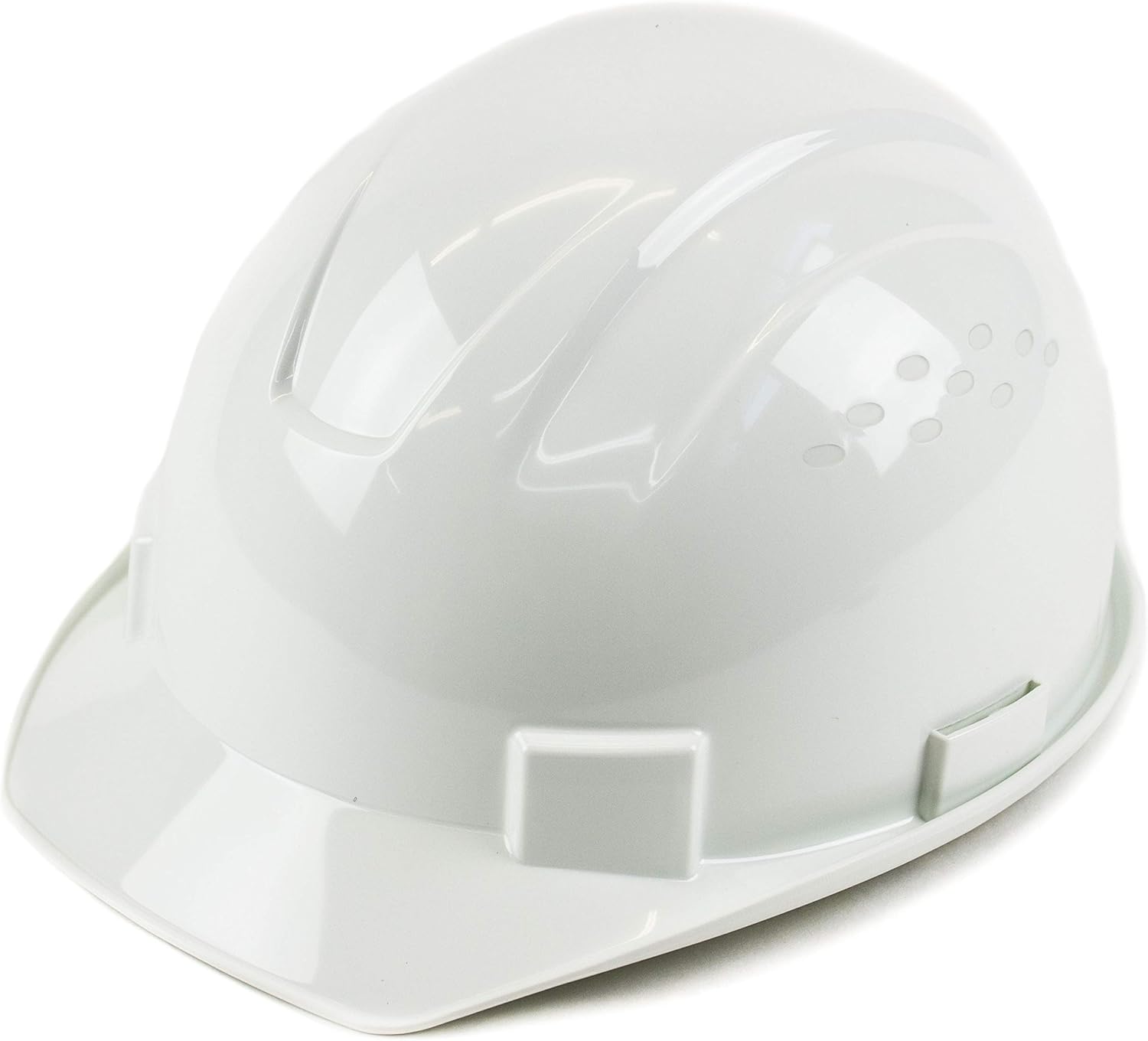 RK Safety RK-HP14-WH Hard Hat Cap Style with 4 Point Ratchet Suspension, 1EA (White)