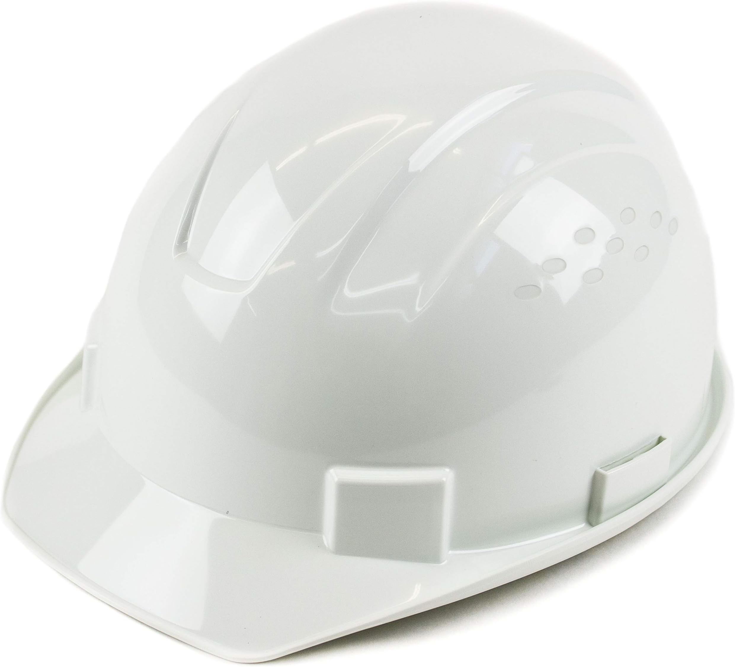 RK Safety RK-HP14-WH Hard Hat Cap Style with 4 Point Ratchet Suspension, 1EA (White)