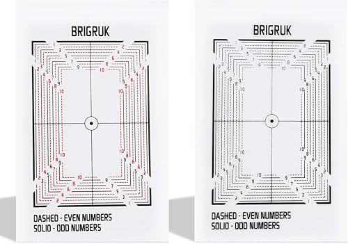 Miniatura 3 de The Center Tool - Herramienta de centrado de tarjetas 2022 incluye 2 herramientas de centrado de tarjetas y 2 guía de centrado (tarjeta)