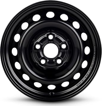 For 05-10 Honda Odyssey 16 Inch Black Steel Rim - OE Direct Replacement - Road Ready Car Wheel