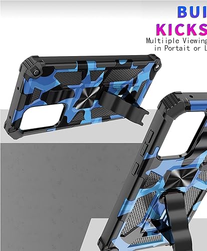 Miniatura 3 de CCSmall Funda de camuflaje para Samsung Galaxy A13, funda para teléfono Galaxy A04s, protección resistente a prueba de golpes, grado militar,