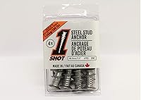 Algopix Similar Product 4 - 1 SHOT Steel Stud Anchor 4 Pack