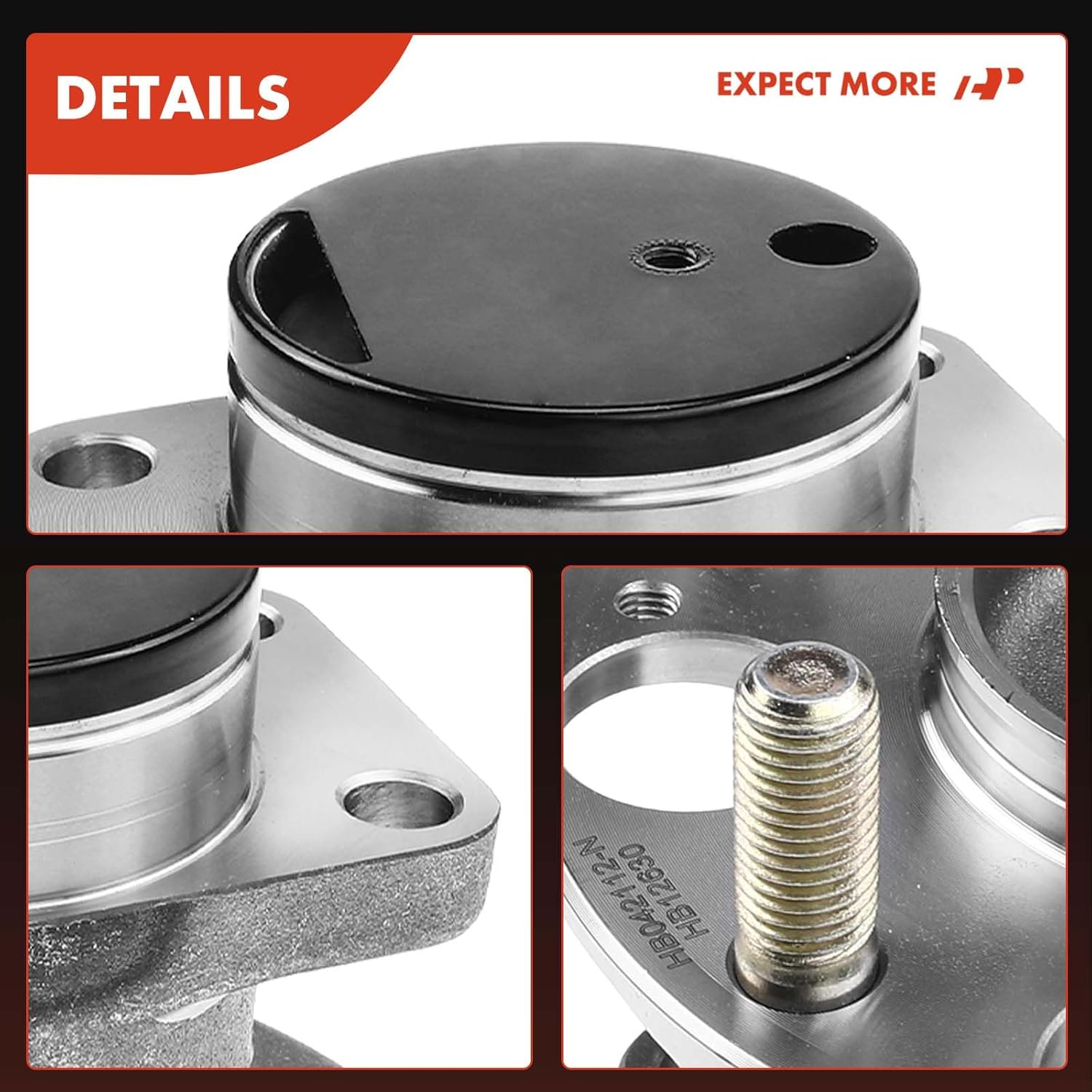 A-Premium Rear Wheel Bearing and Hub Assembly with 5-Lug Compatible with Honda HR-V 2016-2022, FWD Only