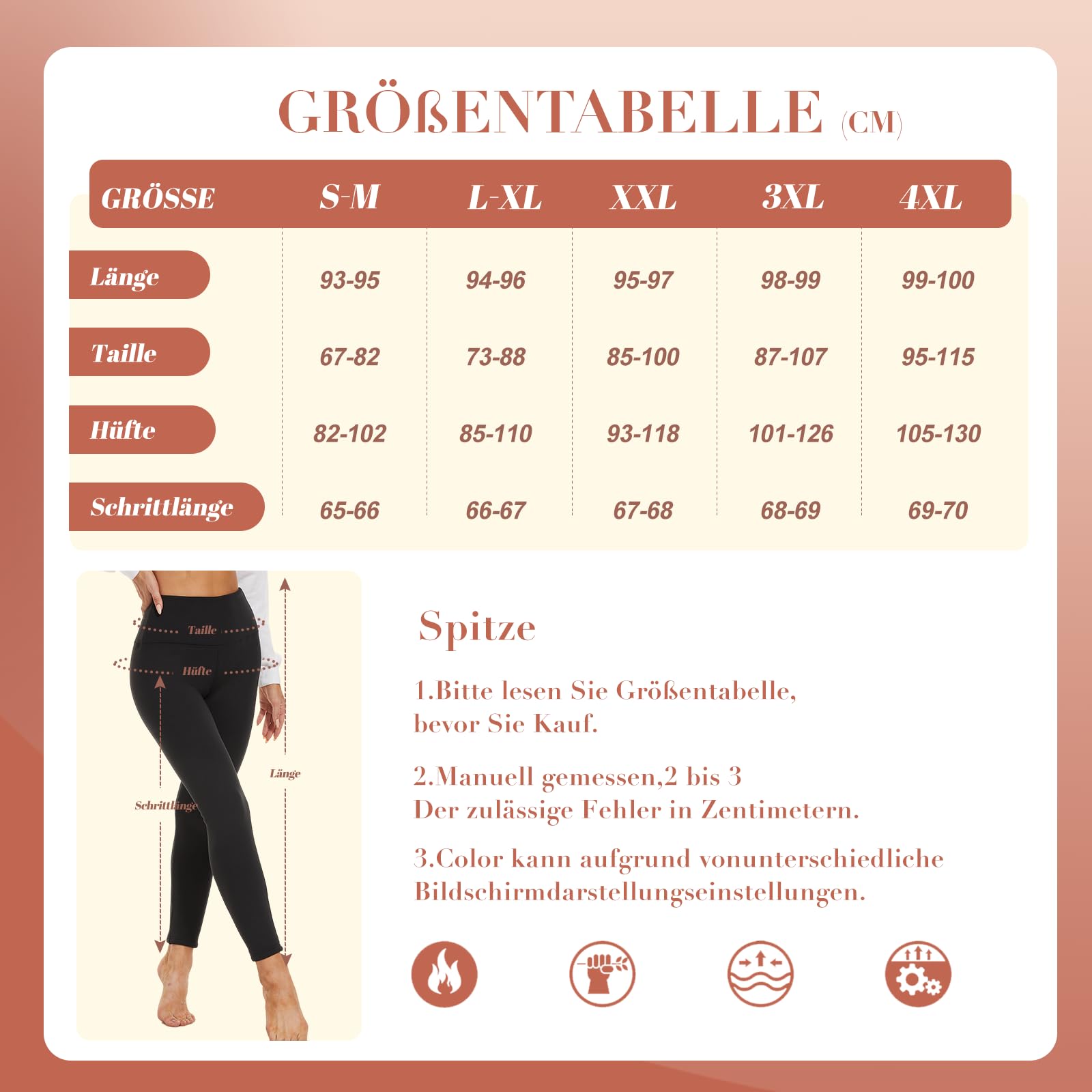 HLTPRO Legging thermique pour femme - Doublé en hiver - Taille haute - Pantalon thermique chaud - Opaque - Collants pour le sport