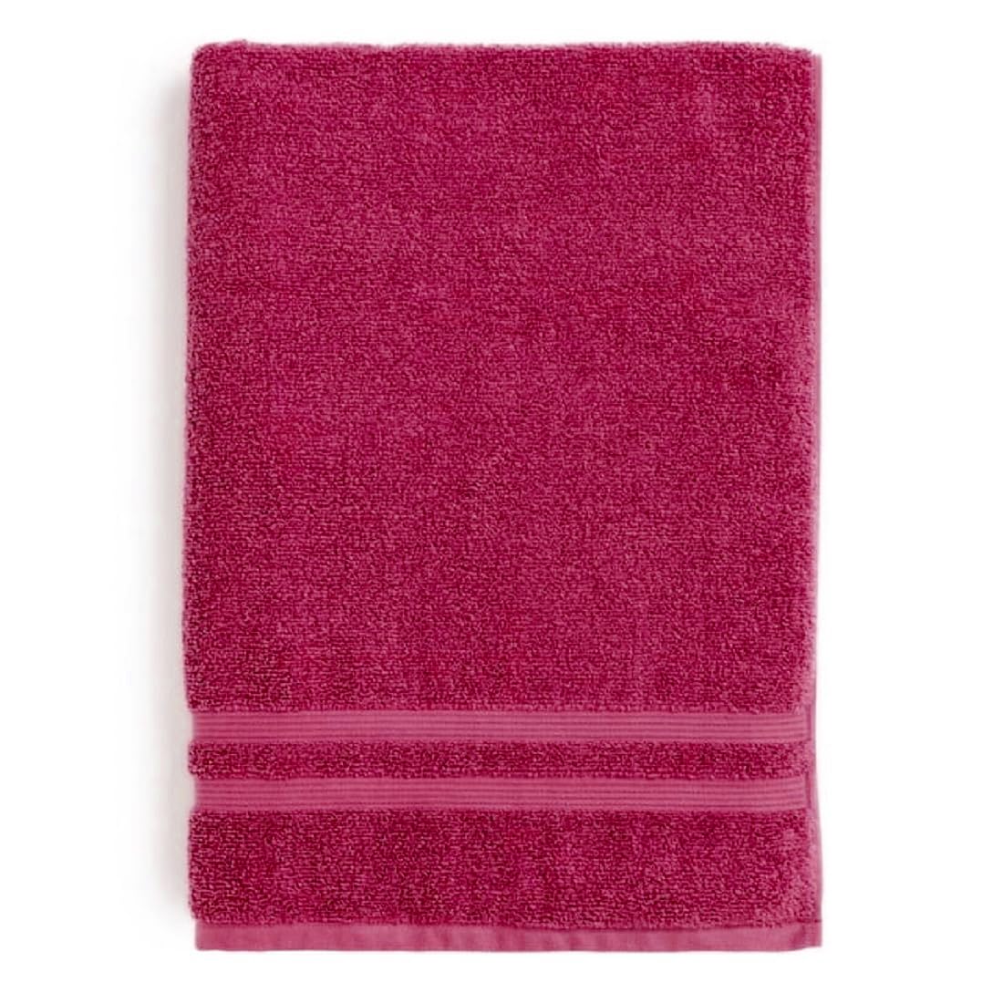 Opel Tex Pack of 2 Jumbo Bath Sheets -75 x 150 cm -100% Cotton 500GSM Super Absorbent Quick Dry Big Bath Sheet Bathroom Towels Set (Pink) - Image 2
