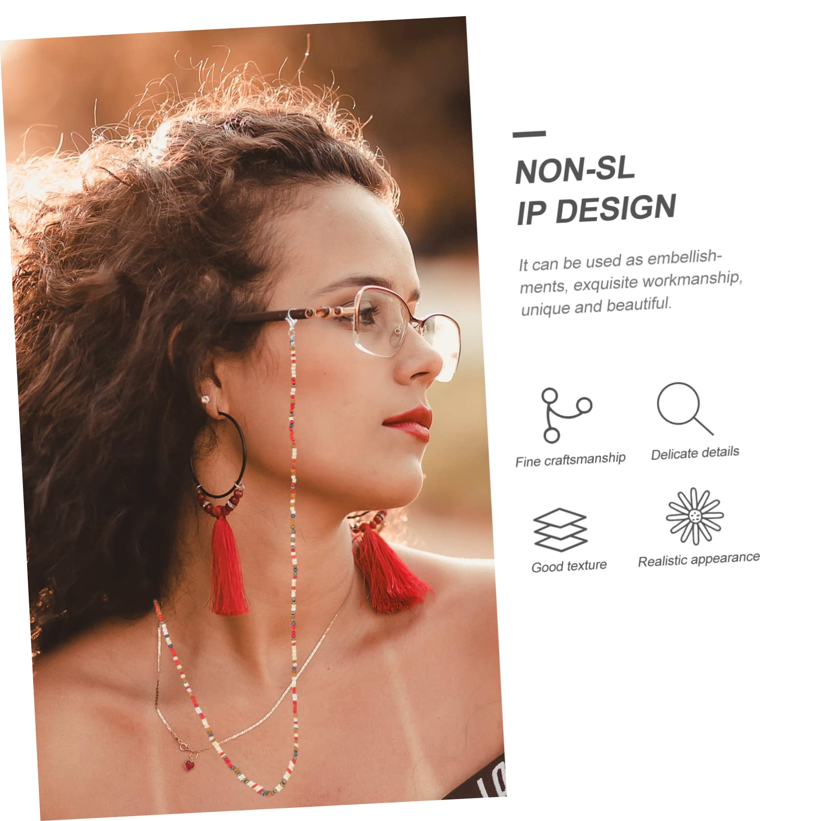 minkissy Brillenkette Lanyards Für Frauen Über Gläser Brillenseil Handyhalterung Sonnenbrillenhalskordel Spektakelhalde Brillenhalsgurt Brillenband Zinklegierung